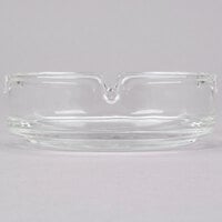 Arcoroc C1320 1 3/8 inch Round Stackable Glass Ashtray by Arc Cardinal - 24/Case
