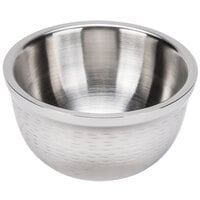 Tablecraft RB63 Remington 32 oz. Round Double Wall Stainless Steel Bowl