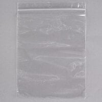 Plastic Food Bag 6 inch x 8 inch Seal Top with Hang Hole - 1000/Box