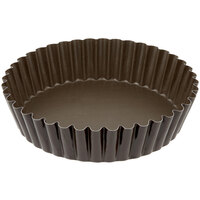 Gobel 8" x 1 3/4" Fluted Non-Stick Deep Tart / Quiche Pan with Removable Bottom