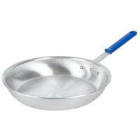 Vollrath 4014 Wear-Ever 14 inch Aluminum Fry Pan with Blue Cool Handle