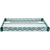 Advance Tabco EG-1824 18" x 60" NSF Green Epoxy Coated Wire Shelf