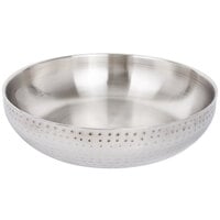 American Metalcraft HMDWB14 14 inch Double Wall Hammered Stainless Steel Bowl
