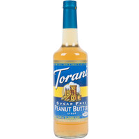 Torani 750 mL Sugar Free Peanut Butter Flavoring Syrup