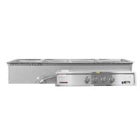Wells 5P-MOD400TDM 4 Pan Drop-In Hot Food Well with Drain Manifolds - Thermostatic Control