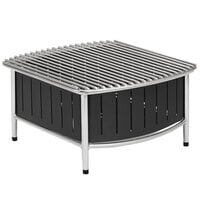 Vollrath 4667475 Black Small Buffet Station with Wire Grill
