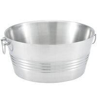 Vollrath 47225 Double Wall Conical Beverage Bin / Tub - 21 inch x 11 inch