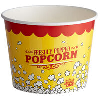Carnival King 85 oz. Popcorn Bucket - 25/Pack