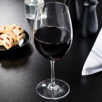 Carlisle 564207 Alibi 20 oz. Plastic Red Wine Glass - 24/Case