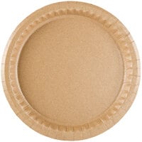 Solut 29020 9 inch Coated Kraft Paper Plate - 400/Case