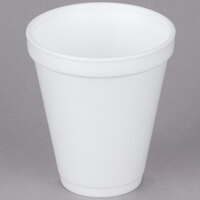 Dart 12J16 12 oz. White Squat Foam Cup - 1000/Case