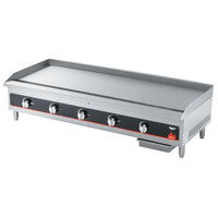 Vollrath 40840 Cayenne 60 inch Flat Top Gas Countertop Griddle - Manual Control
