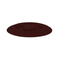 GET TS-800-L Brown 7 3/4 inch Melamine Replacement Lid for TS-800 7 3/4 inch Tortilla Server - 12/Pack