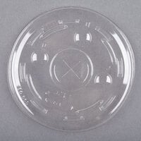 Dart Conex M640S Clear Plastic Lid with Straw Slot - 1000/Case
