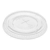 Dart Conex M640S Clear Plastic Lid with Straw Slot - 1,000/Case
