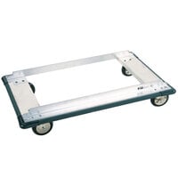 Metro D56JN Aluminum Truck Dolly with Wraparound Bumper and Neoprene Casters 24" x 60"