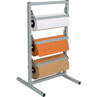 Bulman T343R-9 9" Three Deck Tower Paper Rack with Serrated Blade