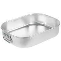 Vollrath 68251 Wear-Ever 11.125 Qt. Aluminum Baking and Roasting Pan with Handles - 16 3/4 inch x 13 inch x 3 5/8 inch