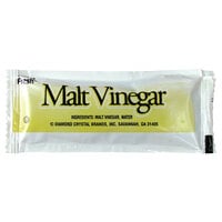 Malt Vinegar 9 Gram Portion Packets - 200/Case