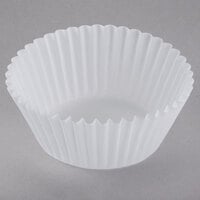 White Fluted Baking Cup 2 1/4" x 1 3/8" - 10000/Case