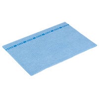 Chicopee 8243 Chix 13 inch x 21 inch Blue Medium-Duty Foodservice Towel - 150/Case