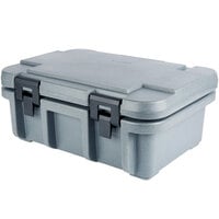 Cambro UPC160191 Camcarrier Ultra Pan Carrier® Granite Gray Top Loading 6" Deep Insulated Food Pan Carrier