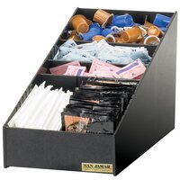 San Jamar L2900 Coffee Condiment and Straw Organizer