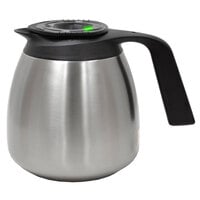 Curtis TFT64 FreshTrac 64 oz. Thermal Stainless Steel Coffee Decanter with Brew Through Lid