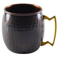10 Strawberry Street COP-MUGANT 16 oz. Hammered Antique Copper Moscow Mule Mug