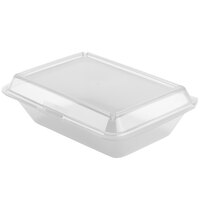 GET EC-04 9" x 6 1/2" x 2 1/2" Clear Customizable Reusable Eco-Takeouts Container - 12/Pack
