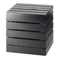 Cal-Mil 1944-12-96 Midnight Square Crate Riser - 12" x 12" x 12"