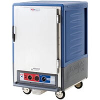 Metro C535-MFS-L-BU C5 3 Series Heated Holding and Proofing Cabinet with Solid Door - Blue