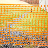 4 ft. x 100 ft. Orange Safety Fencing - Oval Pattern