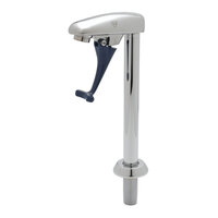 T&S B-1210-WFK Deck Mounted Glass Filler with 8 inch Pedestal and Water Filtration Kit