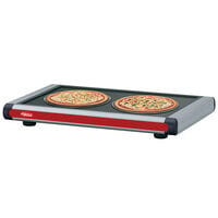 Hatco GR2S-42 42 inch Glo-Ray Warm Red Designer Portable Heated Shelves with Black Caps - 600W