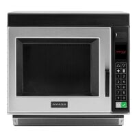 Amana RC30S2 Heavy-Duty Stainless Steel Commercial Microwave Oven with Push Button Controls - 208/240V, 3000W