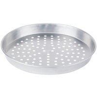 American Metalcraft PA90151.5 15 inch x 1 1/2 inch Perforated Standard Weight Aluminum Tapered / Nesting Pizza Pan