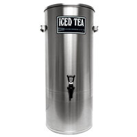 Cecilware S3C 3 Gallon Stainless Steel Iced Tea Dispenser with Handles