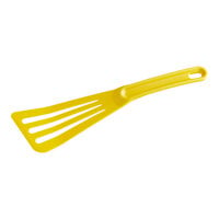 Mercer Culinary M35110YL Hell's Tools® 12" Yellow High Temperature Slotted Turner / Spatula