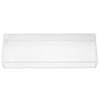 Cal-Mil 1397-12 Cater Choice Clear Acrylic Accessory Bowl - 7 inch x 20 inch x 3 inch