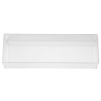 Cal-Mil 1396-12 Cater Choice Clear Acrylic Accessory Bowl - 5 inch x 15 inch x 3 inch