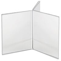 Cal-Mil 575 Classic 4 inch x 6 inch 3-Wing Acrylic Displayette