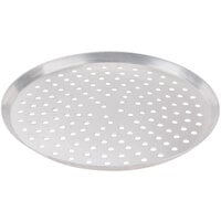American Metalcraft CAR11P 11 inch Perforated Heavy Weight Aluminum Cutter Pizza Pan