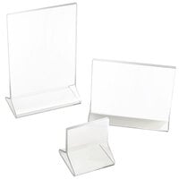 Cal-Mil P406 Classic Standard 4 inch x 7 inch Acrylic Displayette