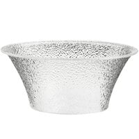 Cal-Mil 403-15-34 15 inch Clear Acrylic Pebble Bell Bowl