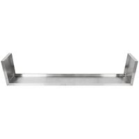 Vollrath 38044 Single Deck Overshelf for Vollrath 4 Well / Pan Hot or Cold Food Tables