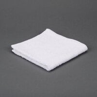 Oxford Bronze 12 inch x 12 inch 100% Open End Cotton Wash Cloth 1 lb. - 12/Pack
