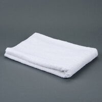 Oxford Bronze 24 inch x 50 inch 100% Open End Cotton Bath Towel 10 lb. - 12/Pack