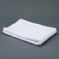 Oxford Bronze 24" x 50" 100% Open End Cotton Bath Towel 10 lb. - 12/Pack