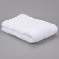 Oxford Signature 27 inch x 54 inch 100% 2 Ply Cotton Bath Towel 17 lb. - 12/Pack